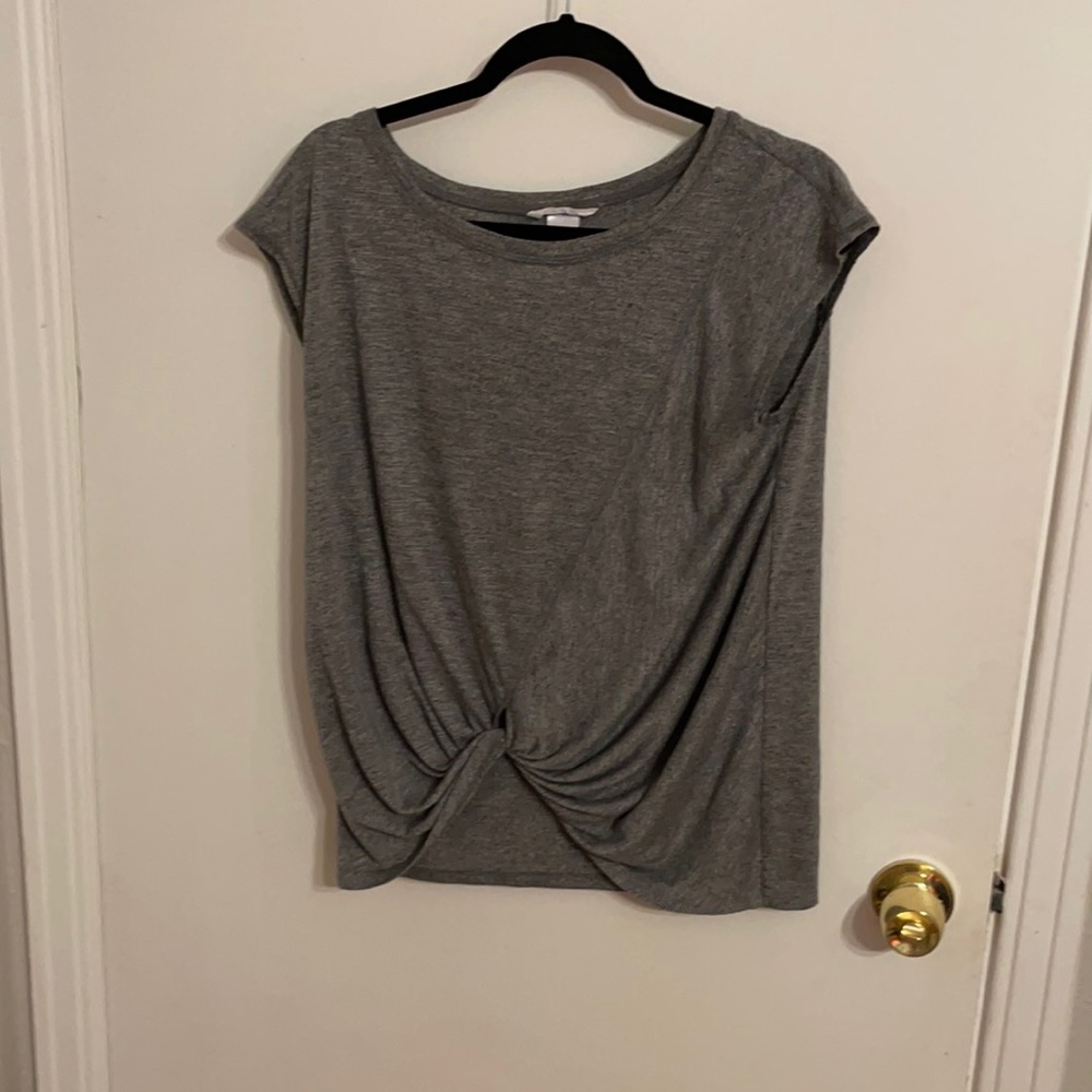 Gray shirt